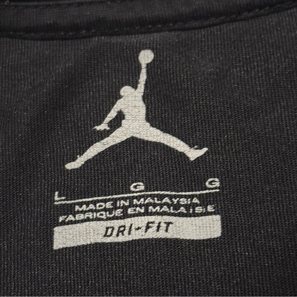 Jordan CP3 Chris Paul Number 3 Black Dri-Fit T-shirt - Picture 3 of 4